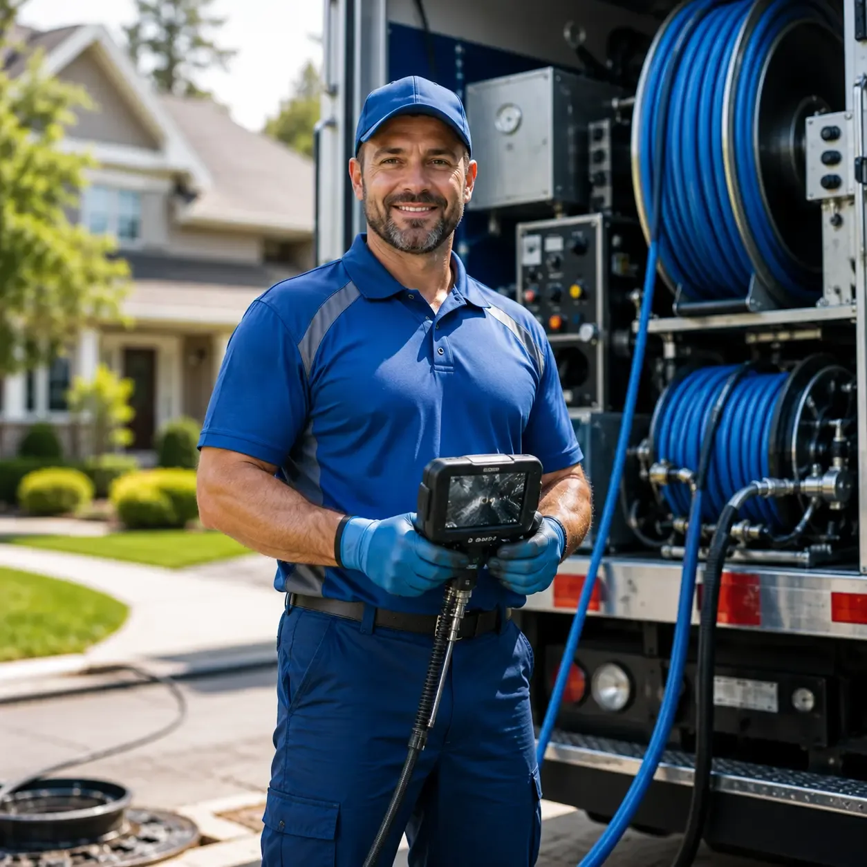 Local outdoor drain cleaning specialists in Lambertville, MI